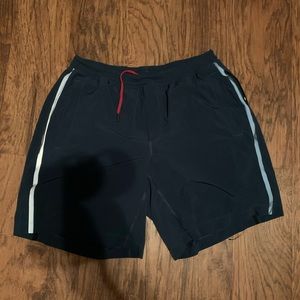 Men’s Lululemon Teal Lined Pace Breaker Shorts
